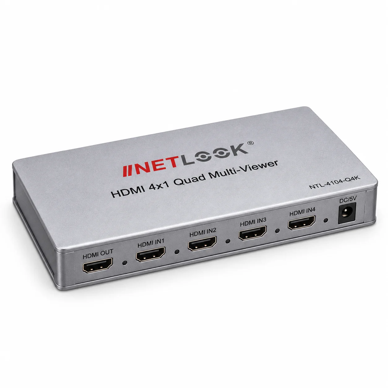 Netlook NTL-4104-Q4K HDMI 4x1 Quad Multi-Viewer