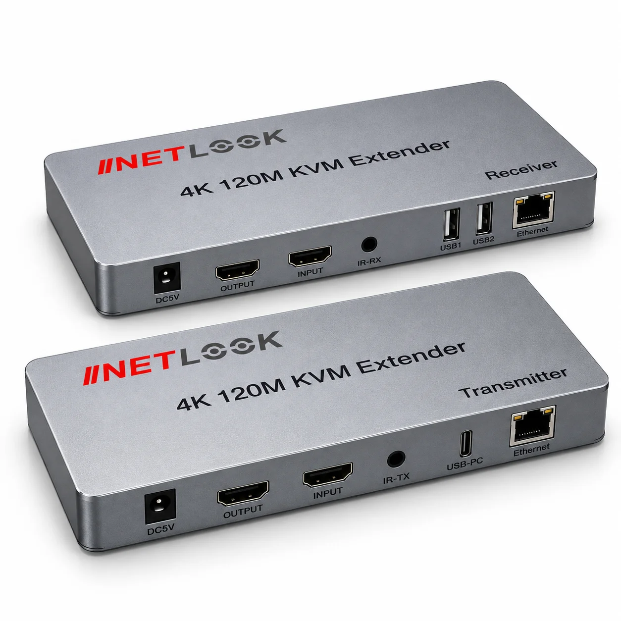 Netlook NTL-HDMIKWM120 4K 120 m HDMI KVM Extender