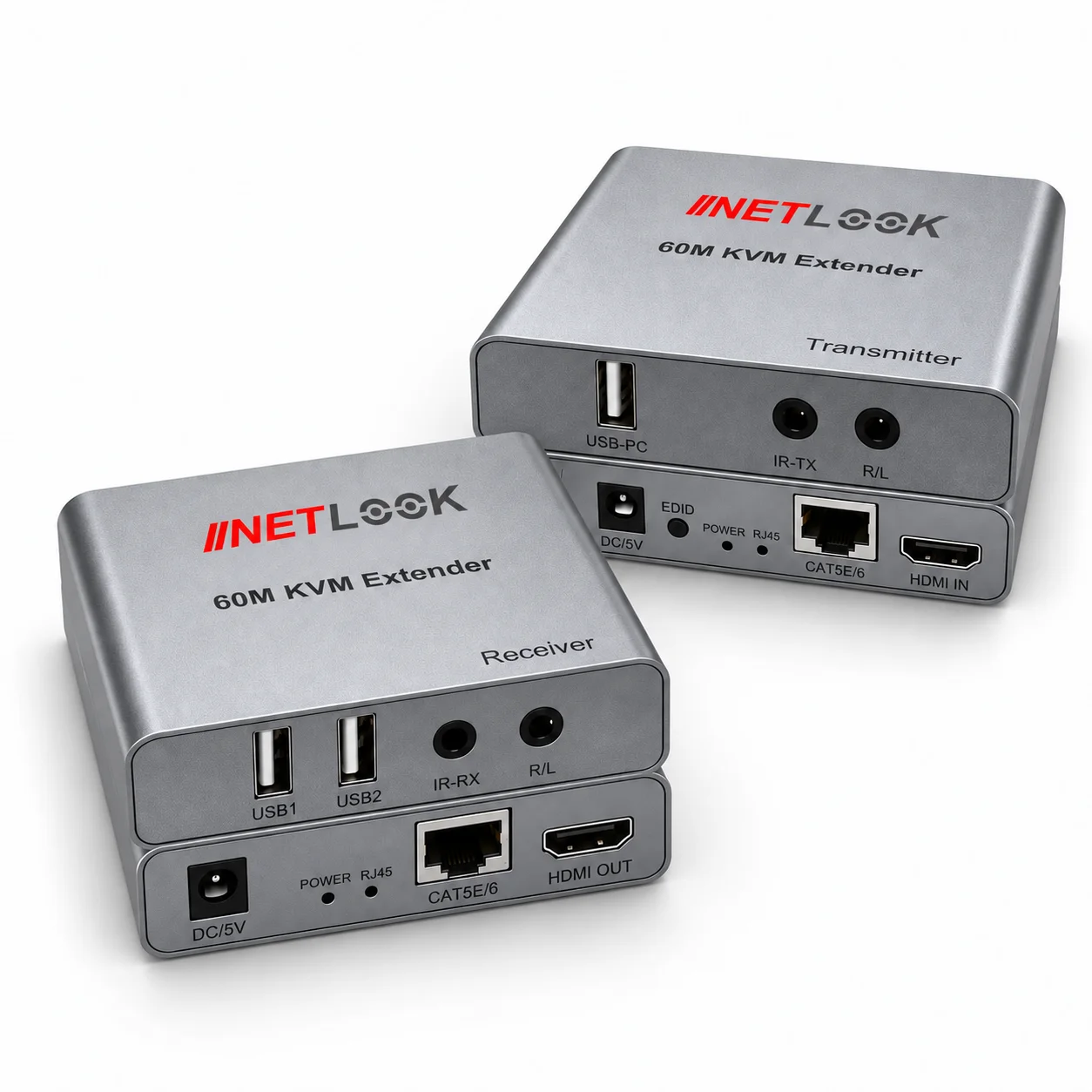 Netlook NTL-HDMIKWM60 60 m HDMI KVM Extender