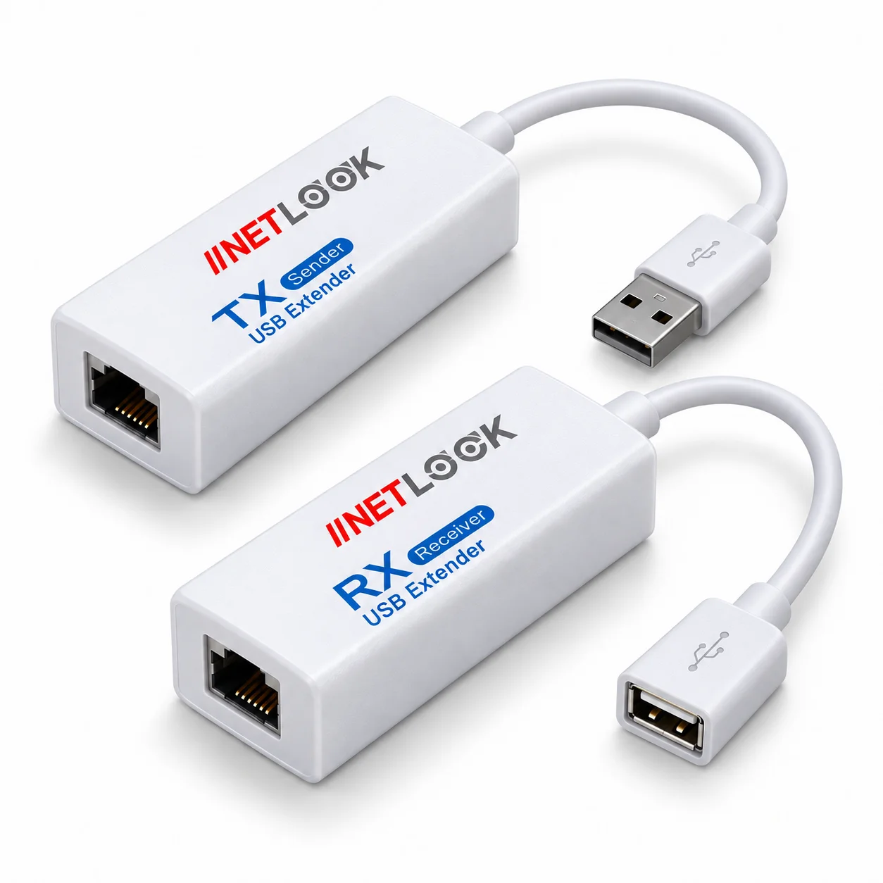 Netlook NTL-USB200M USB Extender TX/RX – 200 Metre